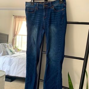 Boot Cut Wax Jeans
